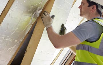 Patching loft insulation