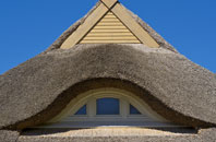 Patching thatch roofing
